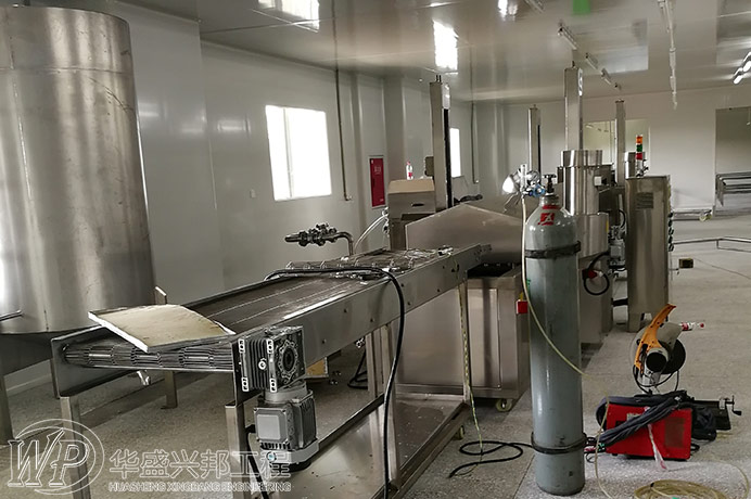 食品工廠設(shè)計中潔凈室風管及附件安裝